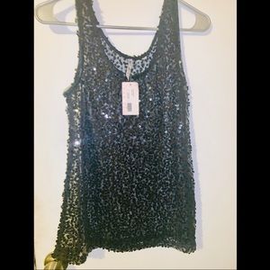 Small sequins top